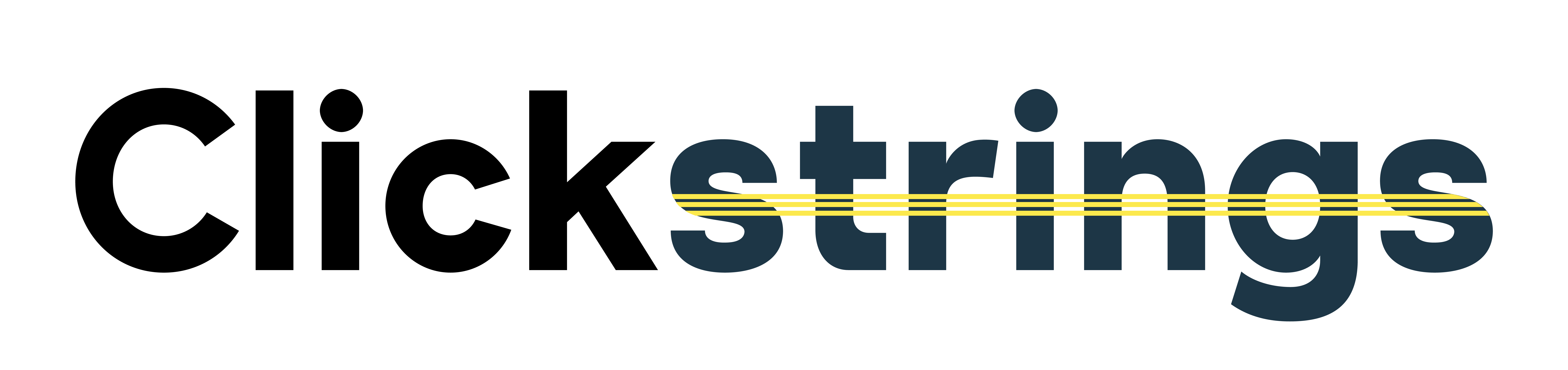 Clickstrings-logo